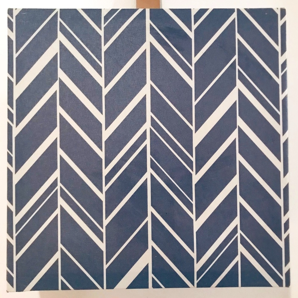 🌱 5 for $30 12”x12 Grey Geometric Wall Art Picture Canvas Colorblock Boho Decor